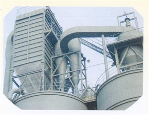 禹州2x300MW電廠布袋除塵旋風除塵、分選機制作安裝