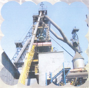 山東淄博鋼鐵公司450m高爐及熱風爐制安1